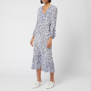 RIXO Women's Coleen Camo Tulip Dress - Multi