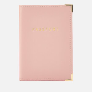 Aspinal of London Women's Passport Cover - Peony