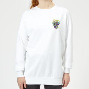 Spyro Retro Pocket Women's Sweatshirt - White