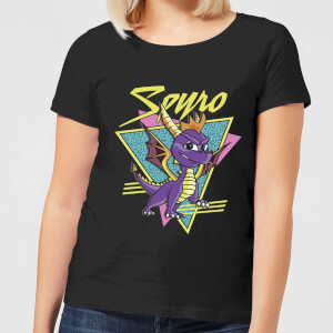 Spyro Retro Women's T-Shirt - Black