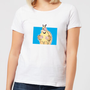 Friends Happy Holidays dames kerst t-shirt - Wit