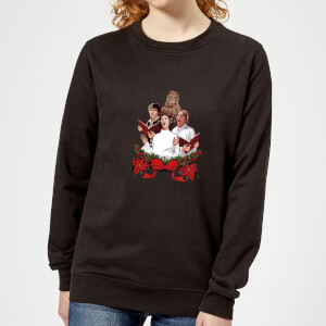 Star Wars Jedi Carols Women's Christmas Sweatshirt - Black