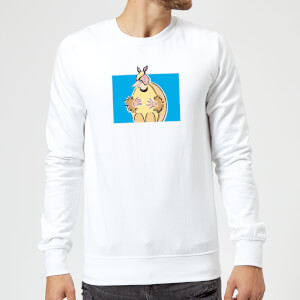 Friends Happy Holidays Christmas Sweatshirt - White