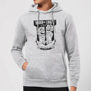 Nintendo Mario Kart Fix-It Team Hoodie - Grey