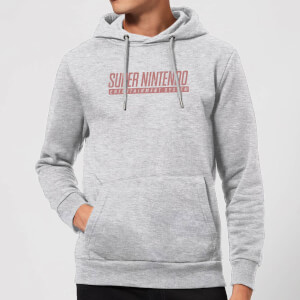 Nintendo Super Nintendo SNES Men's Hoodie - Grey