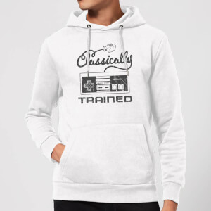Nintendo Super Mario Retro Classically Trained Hoodie - White