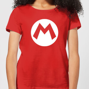 Nintendo Super Mario Logo Women's T-Shirt - Red