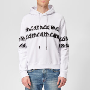 McQ Alexander McQueen Men's Metal Logo Hoody - Optic White