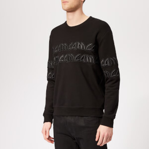 McQ Alexander McQueen Men's Metal Logo Sweatshirt - Darkest Black