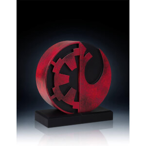 Gentle Giant Star Wars Bookends Imperial/Rebel Logo 15 cm