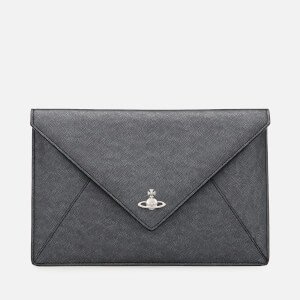 Vivienne Westwood Women's Victoria Envelope Clutch Bag - Anthracite