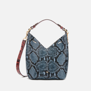 Anya Hindmarch Women's Python Mini Build a Bag - Natural/Night Sky