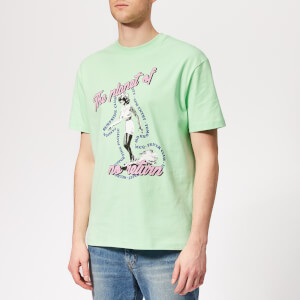 McQ Alexander McQueen Men's PVG Surfer Dropped Shoulder T-Shirt - Mint