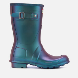 Hunter Women's Original Short Nebula Wellies - Wave Blue