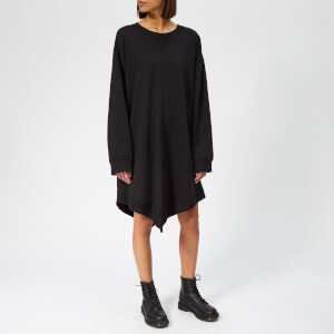 MM6 Maison Margiela Women's Angle Sweatshirt Dress - Black