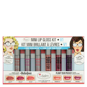 theBalm Plump Your Pucker and theBalmJour Mini Lip Gloss Kit (Volume 1) 13.2ml