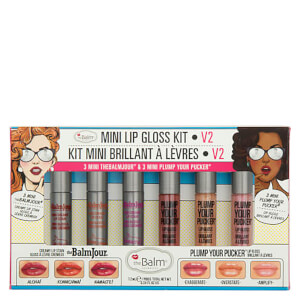 theBalm Plump Your Pucker and theBalm Jour Mini Lip Gloss Kit (Volume 2) 13.2ml