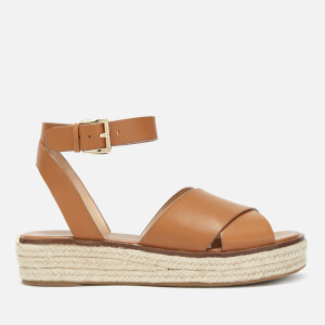 MICHAEL MICHAEL KORS Women's Abbott Flatform Sandals - Acorn