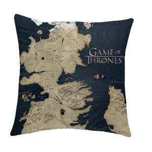 Game of Thrones Cushion - Westeros Map