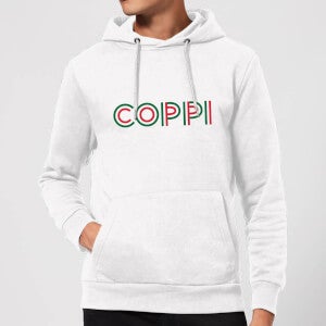Summit Finish Coppi - Rider Name Hoodie - White