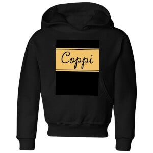 Summit Finish Fausto Coppi Kids' Hoodie - Black