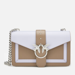 Pinko Women's Love Evolution Shoulder Bag - Lavender/Tan