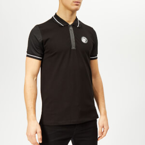 Plein Sport Men's Statement Polo-Shirt - Black/White