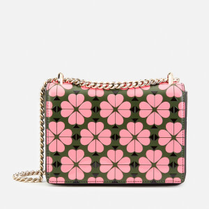 Kate Spade New York Women's Amelia Spade Flower Small Shoulder Bag - Bright Pink Multi