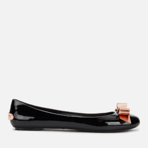 Ted Baker Women's Dahlia PVC Ballet Flats - Black