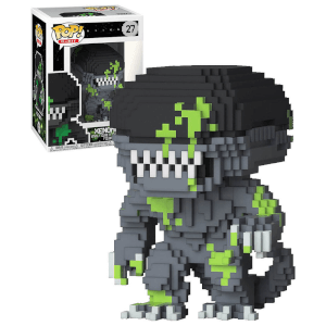 Figura Funko PoP! - Alien 8 bit con manchas de sangre - Alien
