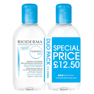 Bioderma Hydrabio H2O Cleanser Duo Pack 250ml