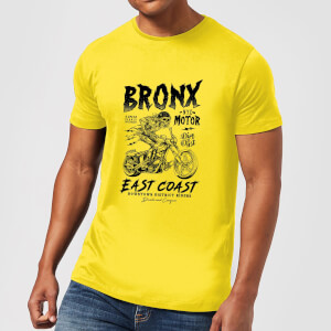 Bronx Motor Men's T-Shirt - Yellow