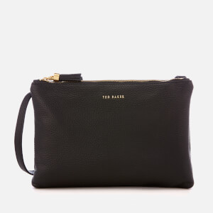 Ted Baker Women's Maceyy Tassel Double Zipped Cross Body Bag - Black