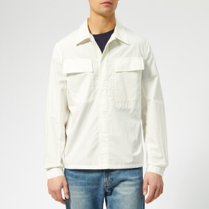 Universal Works Men's MW Chore Overshirt - Poplin Ecru