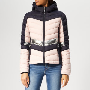 Superdry Women's Offshore Chevron Fuji Jacket - Navy Mix