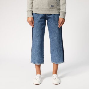 Superdry Women's Phoebe Wide Leg Jeans - Granite Blue