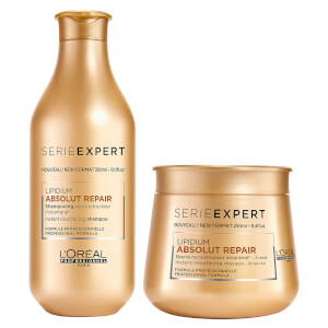 Duo de Shampoo e Máscara Absolut Repair Lipidium da L'Oréal Professionnel Serie