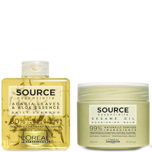 L'Oréal Professionnel Source Essentielle Daily Shampoo and Dry Hair Balm Duo
