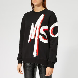 MSGM Women's Logo Sweatshirt - Black