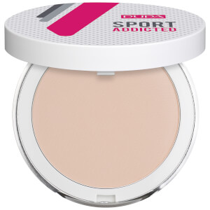PUPA Sport Exclusive Addicted Powder Sweat and Water Resistant Compact Powder 7 g - Light Beige