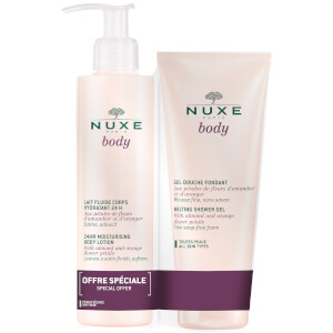 NUXE Body - Moisturising Body Lotion + Melting Shower Gel (Worth £43.50)