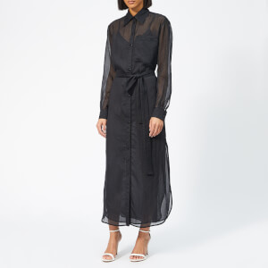 Victoria, Victoria Beckham Women's Long Shirt Dress - Black