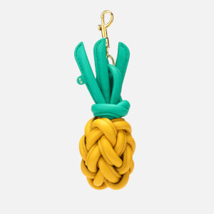 Anya Hindmarch Women's Woven Pineapple Charm - Yellow