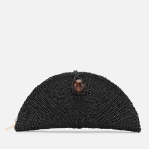Whistles Women's Elm Clutch Bag with Bead - Black