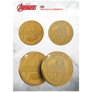 Marvel Loki Collectable Evergreen Commemorative Coin