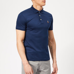 Polo Ralph Lauren Men's Pima Cotton Slim Fit Polo Shirt - Holiday Navy
