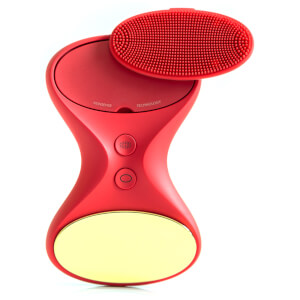 Brosse Sonique pour le Visage Tia Rouge: All-in-One Sonic Skin Care System Édition Limitée BeGlow – Rouge