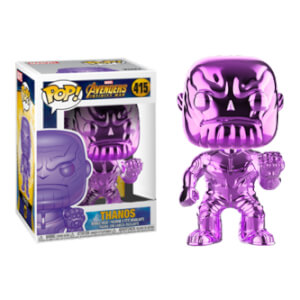 Marvel Thanos Purple Chrome EXC Pop! Vinyl Figure