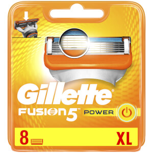 Fusion5 Power Razor Blades for Men - 8 Count