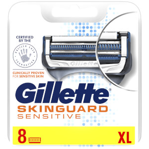 SkinGuard Sensitive Razor Blades for Men - 8 Count